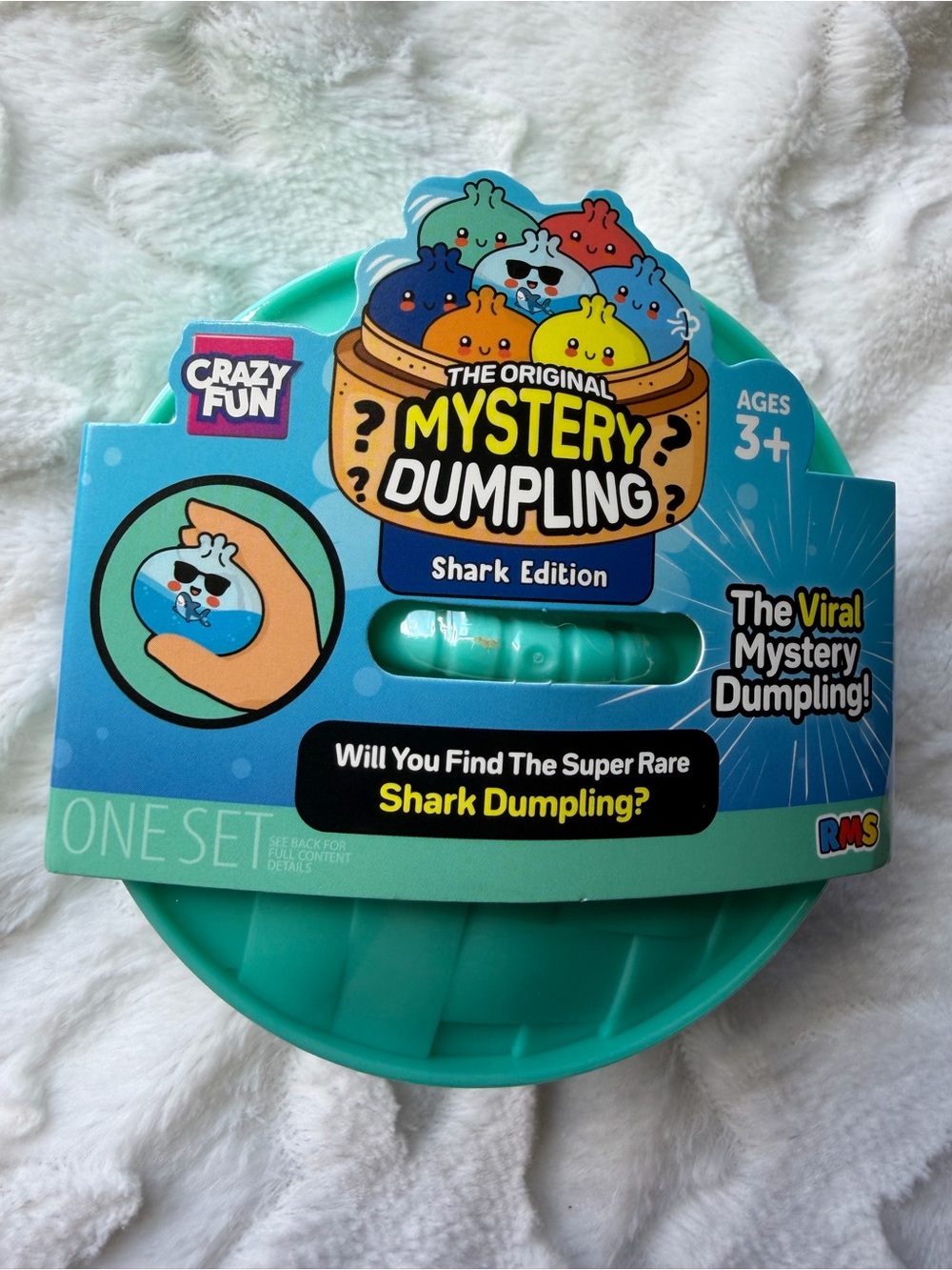 🦈✨ NIB The Original Mystery Dumpling – Shark Edition 🥟